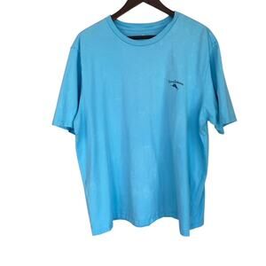 Tommy Bahama Light Blue 'Pin There Done That' T-shirt - XXL